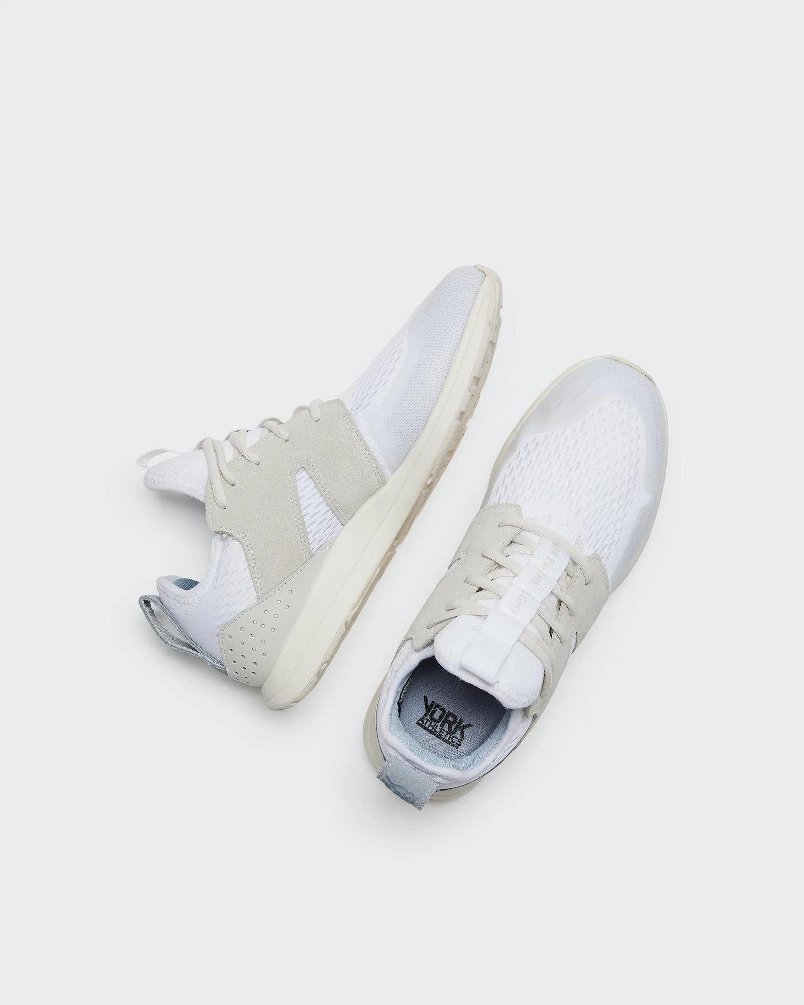 The Frank Trainer / Mesh / Bone & Gray by YORK Athletics Mfg.