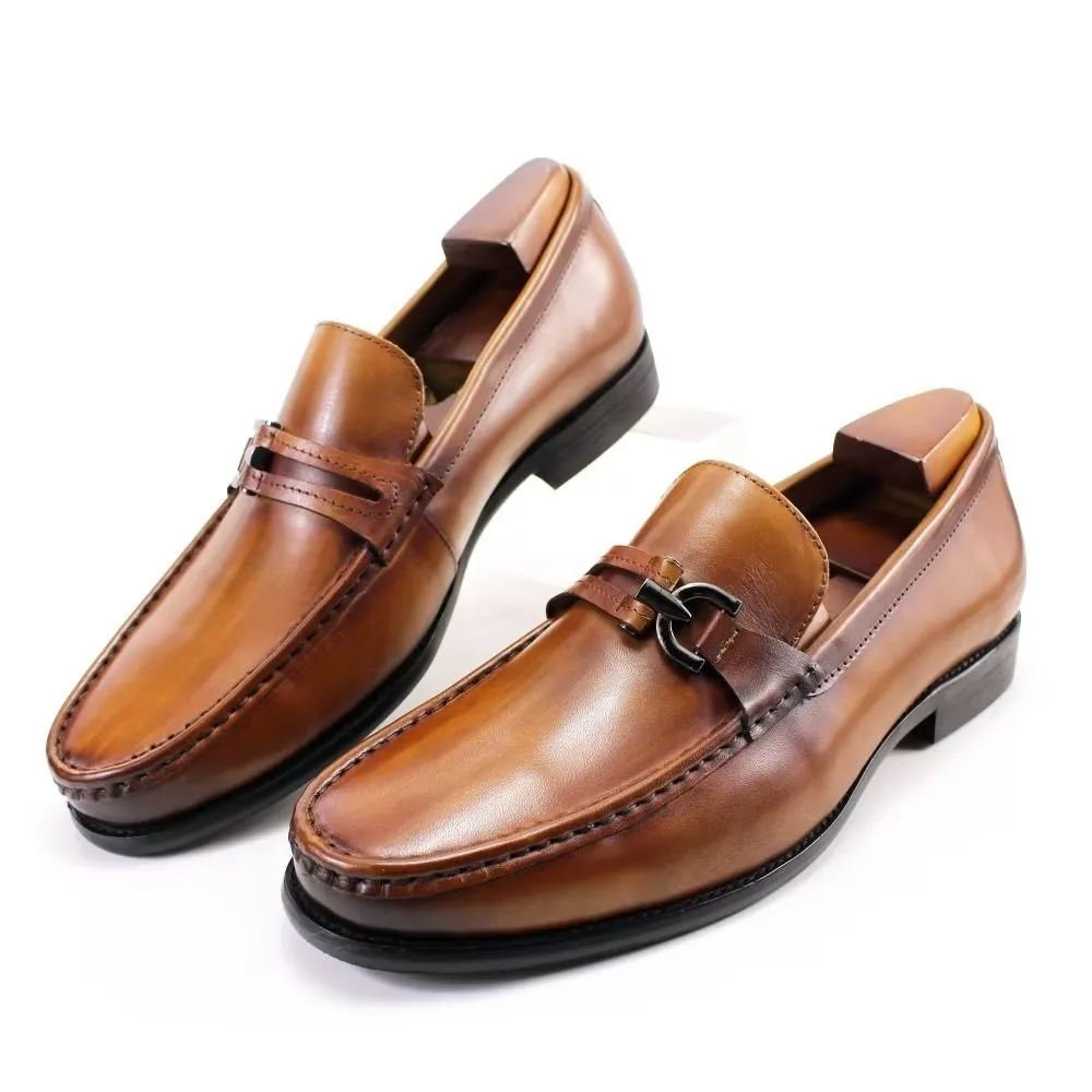 Veltique Slip-On Croc Loafers