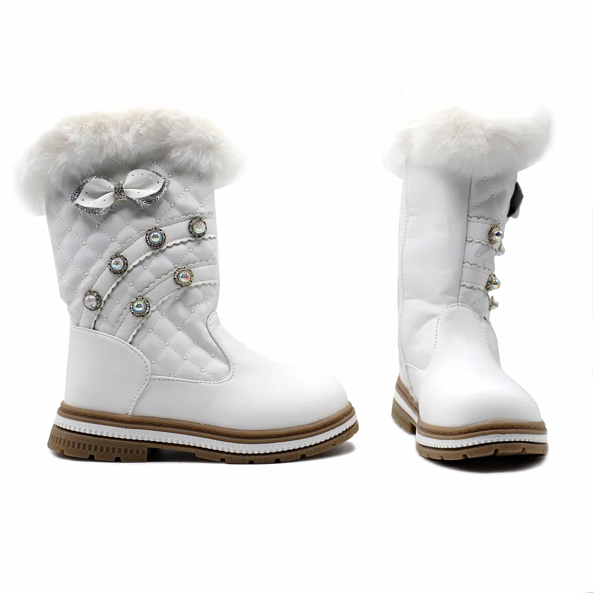 White Casual Boots G60034