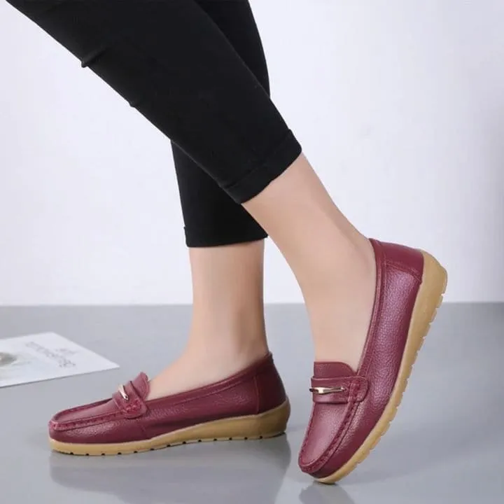 Women's Comfortable Leather Loafers